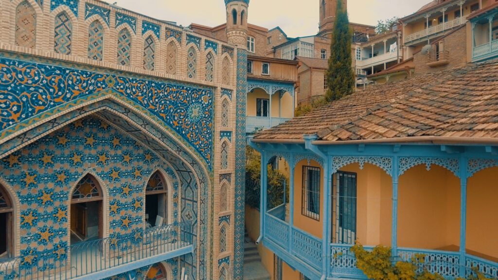 Beauty house in old Tbilisi