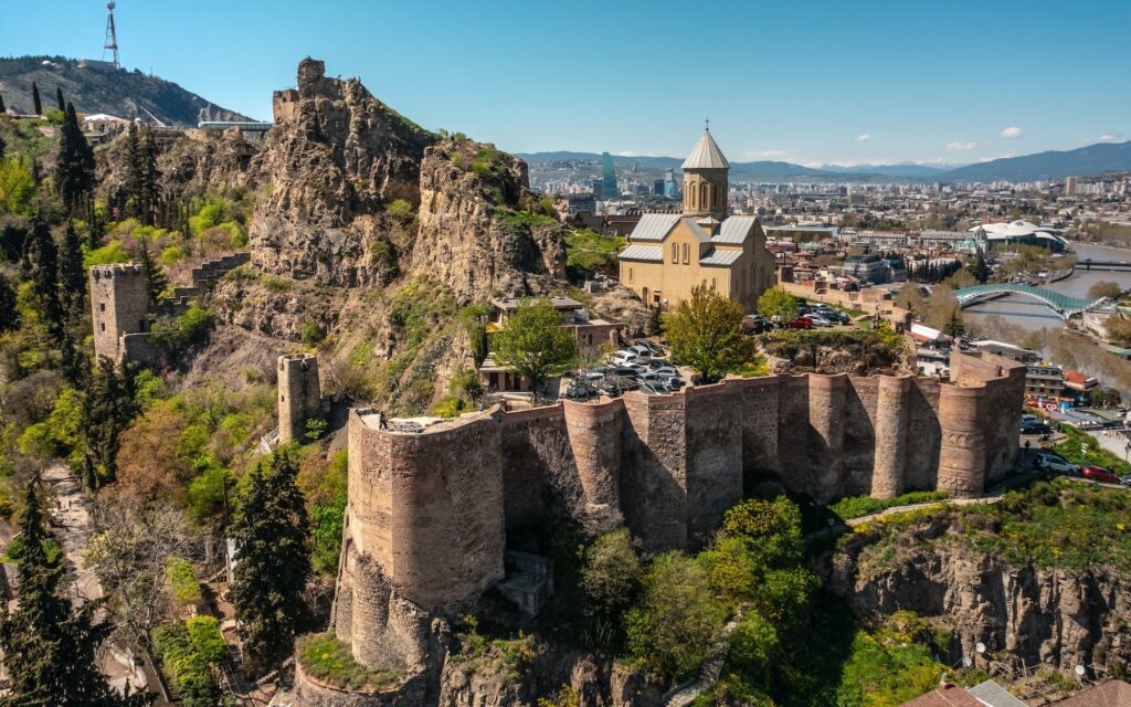 Narikala Fort in Tbilisi